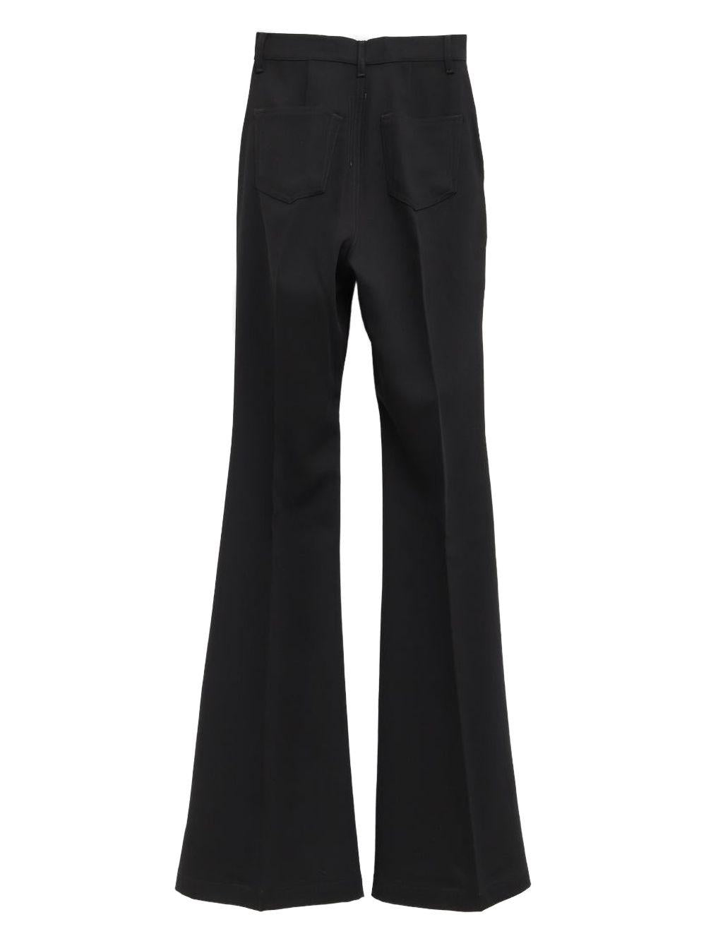 Jeans bolan svasati in nero Rick owens - donna 