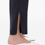 Pantaloni Mahoney con cintura in nero Loulou de saison - donna 