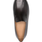 Mocassini in pelle in nero Marsell - uomo 