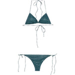 Bikini a triangolo in blu Oséree - donna 