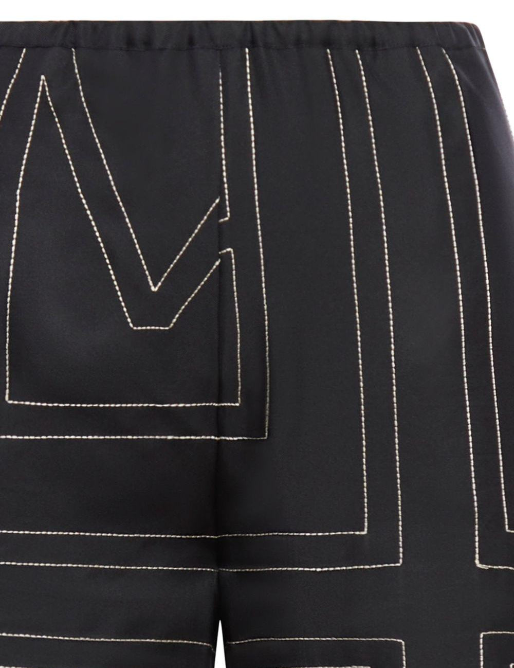 Shorts pigiama in avorio toteme - donna 