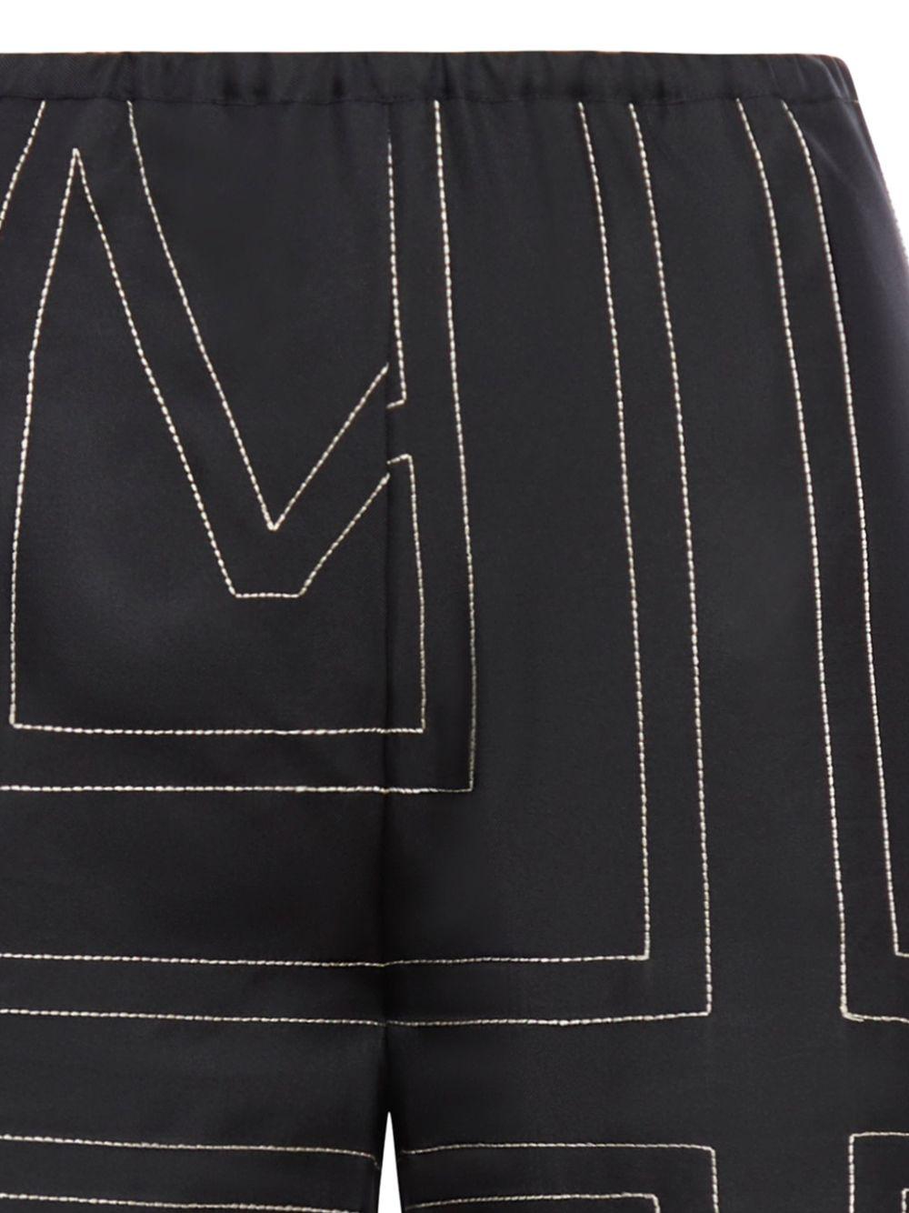 Shorts pigiama in avorio toteme - donna 