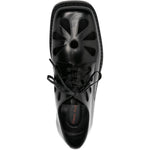 Derby con lacci in nero Simone rocha - uomo 