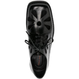 Derby con lacci in nero Simone rocha - uomo 