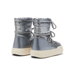 Stivali da neve Park con plateau in argento Moon boot kids - bambini 
