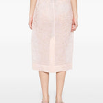 Gonna con ruches in arancio chiaro Simone Rocha - donna 