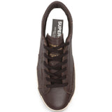 Sneakers Super-Star  in pelle marrone 