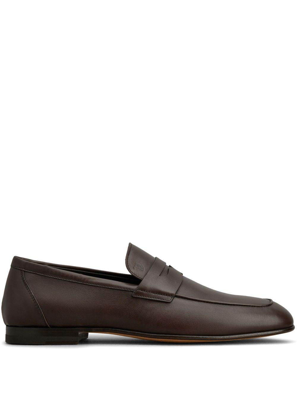 Mocassini in pelle in marrone Tod's - uomo 