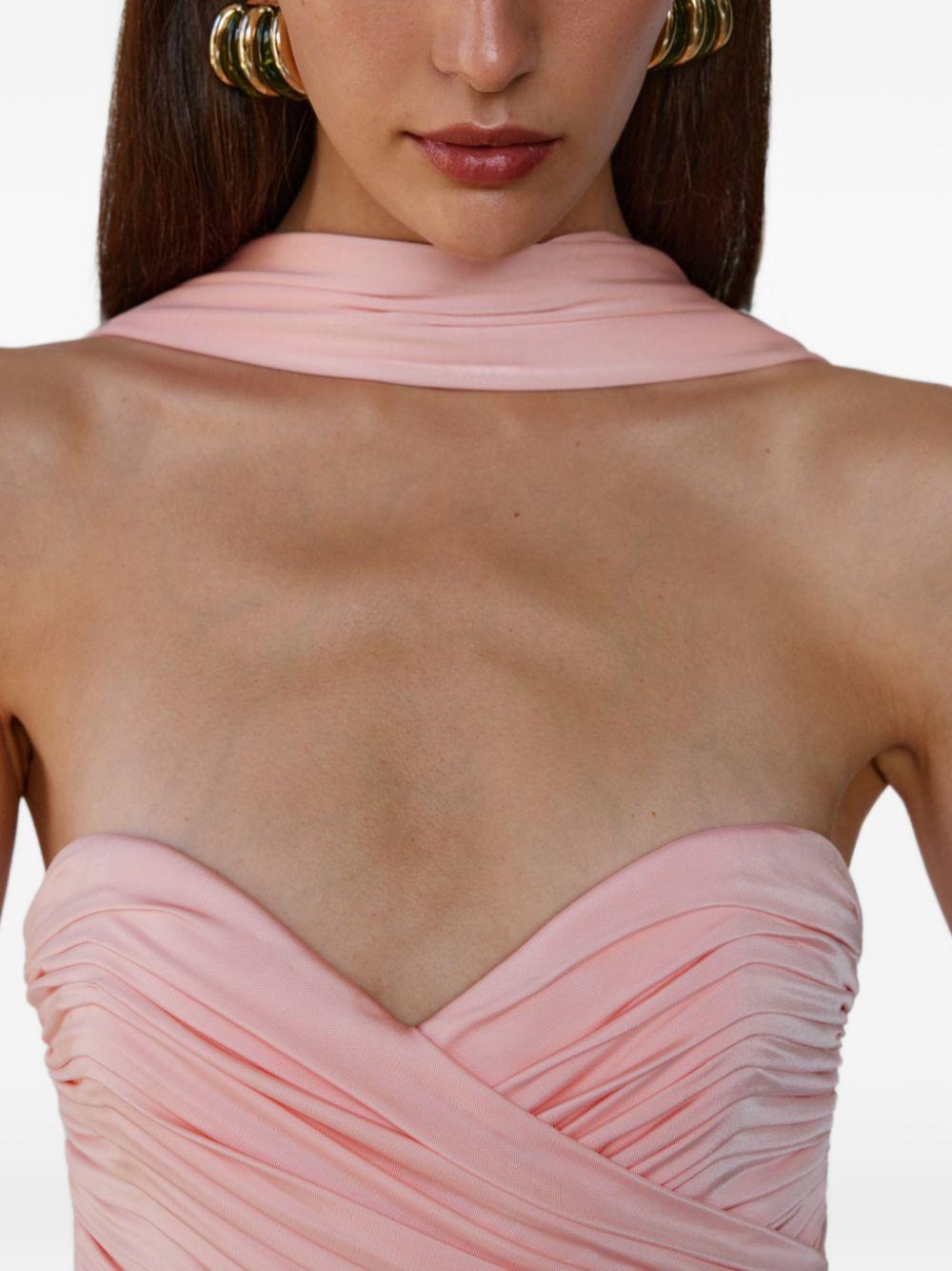Abito lungo Amanda in rosa The New Arrivals - donna 