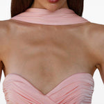 Abito lungo Amanda in rosa The New Arrivals - donna 