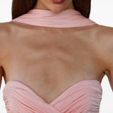 Abito lungo Amanda in rosa The New Arrivals - donna 