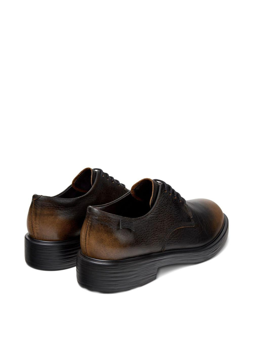 Derby stringate dean in nero e marrone Camper - uomo 