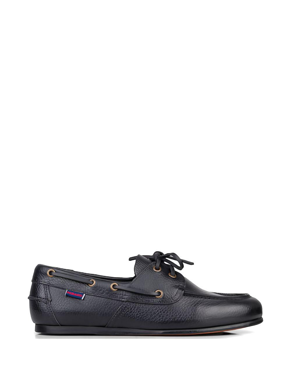 Mocassini Owen Tumbled in nero Sebago - uomo 
