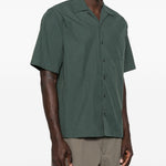 Camicia a maniche corte in verde Oamc peacemaker - uomo 