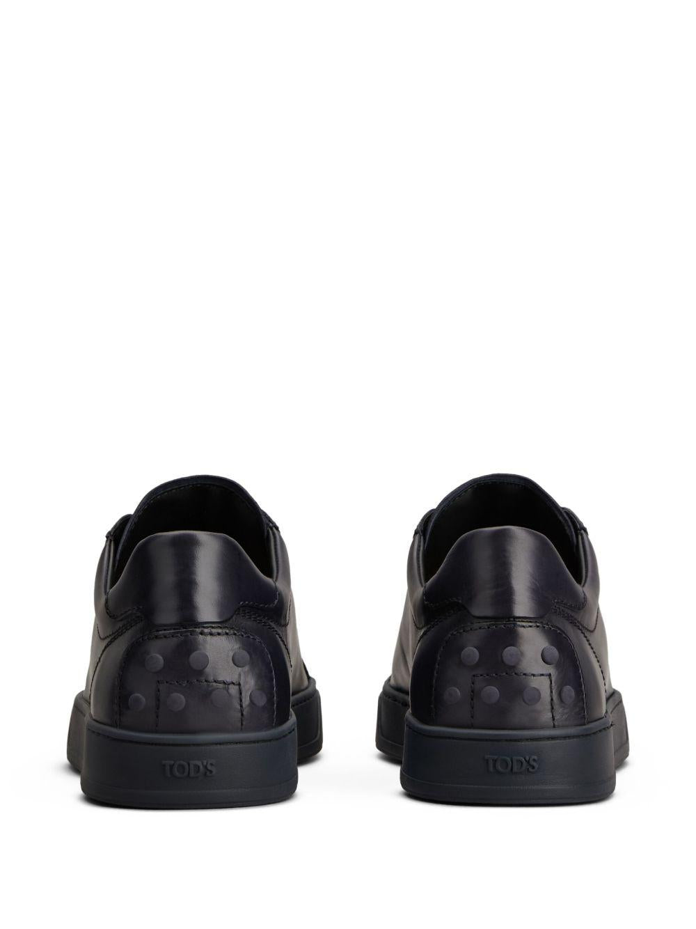 Sneakers in pelle in nero Tod's - uomo 