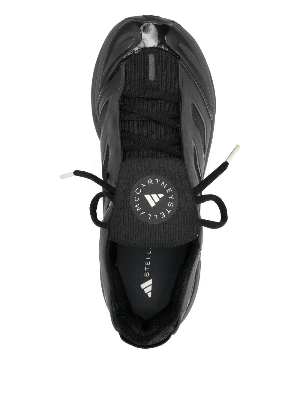 Sneakers con lacci adistar in nero Adidas by stella mc cartney - donna 