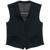 Gilet con tasca e bottoni in blu Blazé milano - donna 