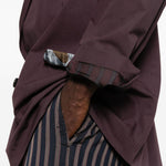 Blazer doppiopetto bosier in viola Dries van noten - uomo 