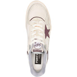 Sneakers con decorazioni a stella in bianco Golden goose - uomo 