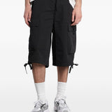 Pantaloncini cargo con coulisse in nero Oamc peacemaker - uomo 