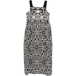 Abito midi con stampa floreale in nero Maxmara weekend - donna 