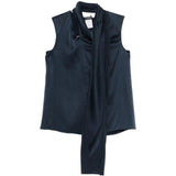 Top dry in blu satinato 's maxmara - donna 