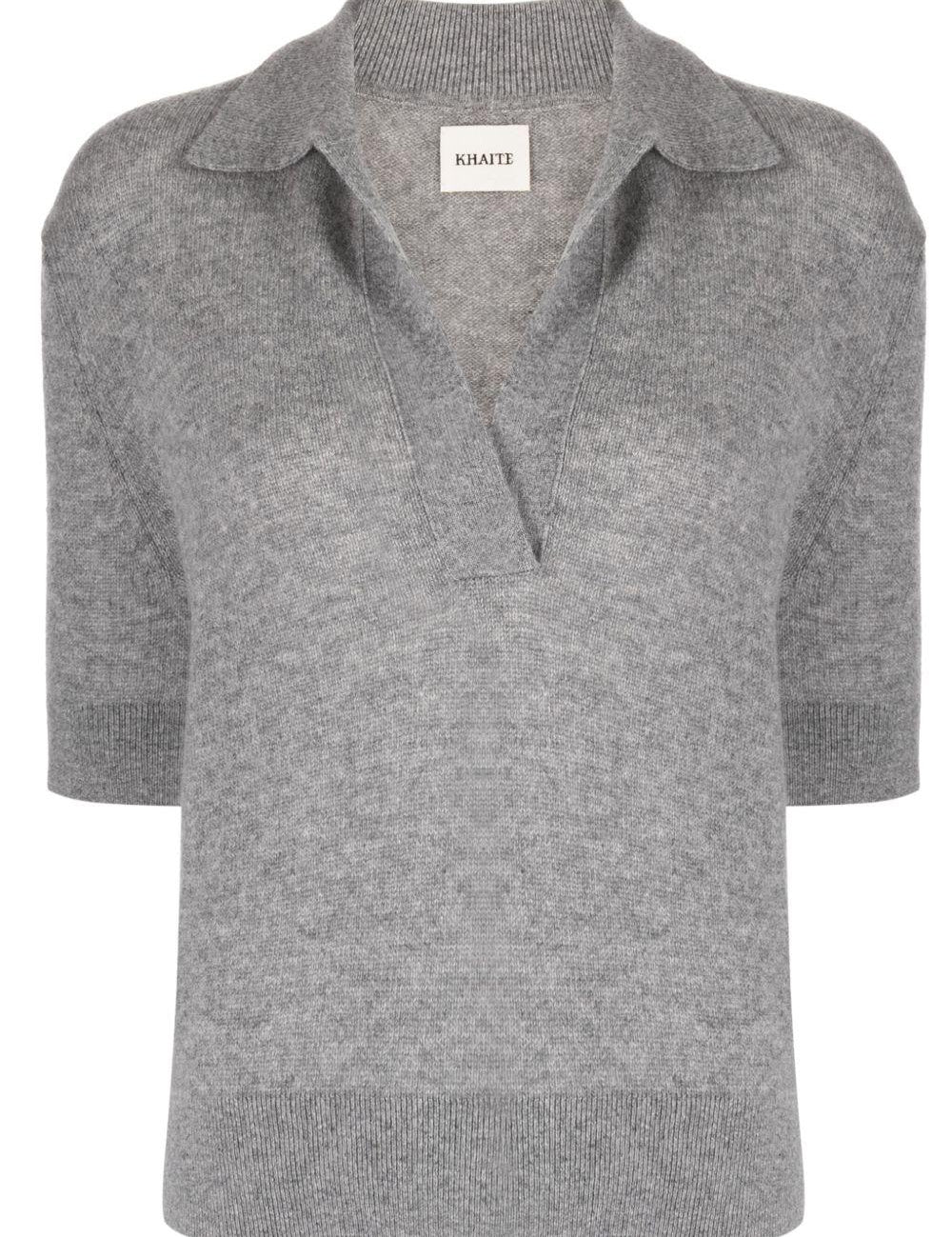 Polo Shrunken Jo in grigio Khaite - donna 