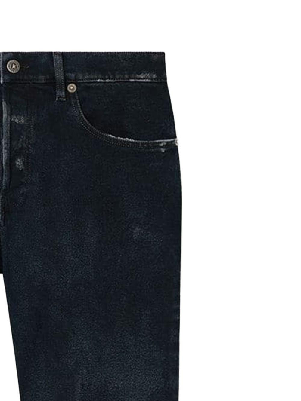 Jeans slim con cinque tasche in blu Golden goose - uomo 