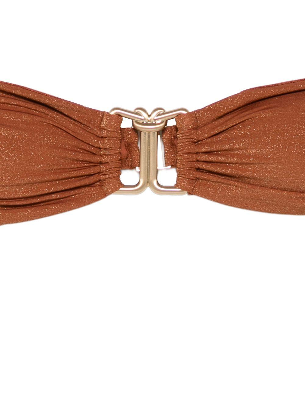 Bikini Metallizzato Daylight in marrone Zimmermann - donna 