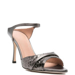 Sandali una a tacco alto in bronzo Malone souliers - donna 