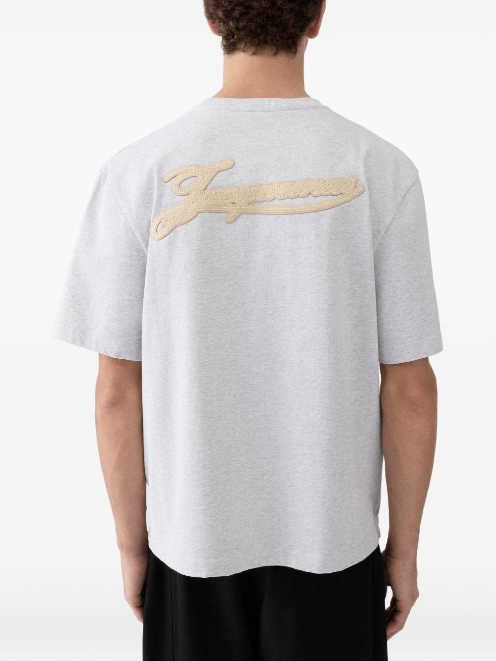 T-shirt Le Torneo in bianco Jacquemus - uomo 