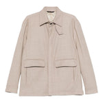 Giacca camicia twill in beige Briglia 1949 - uomo 