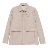 Giacca camicia twill in beige Briglia 1949 - uomo 