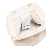 Clutch bios piccola in avorio Themoirè - donna 