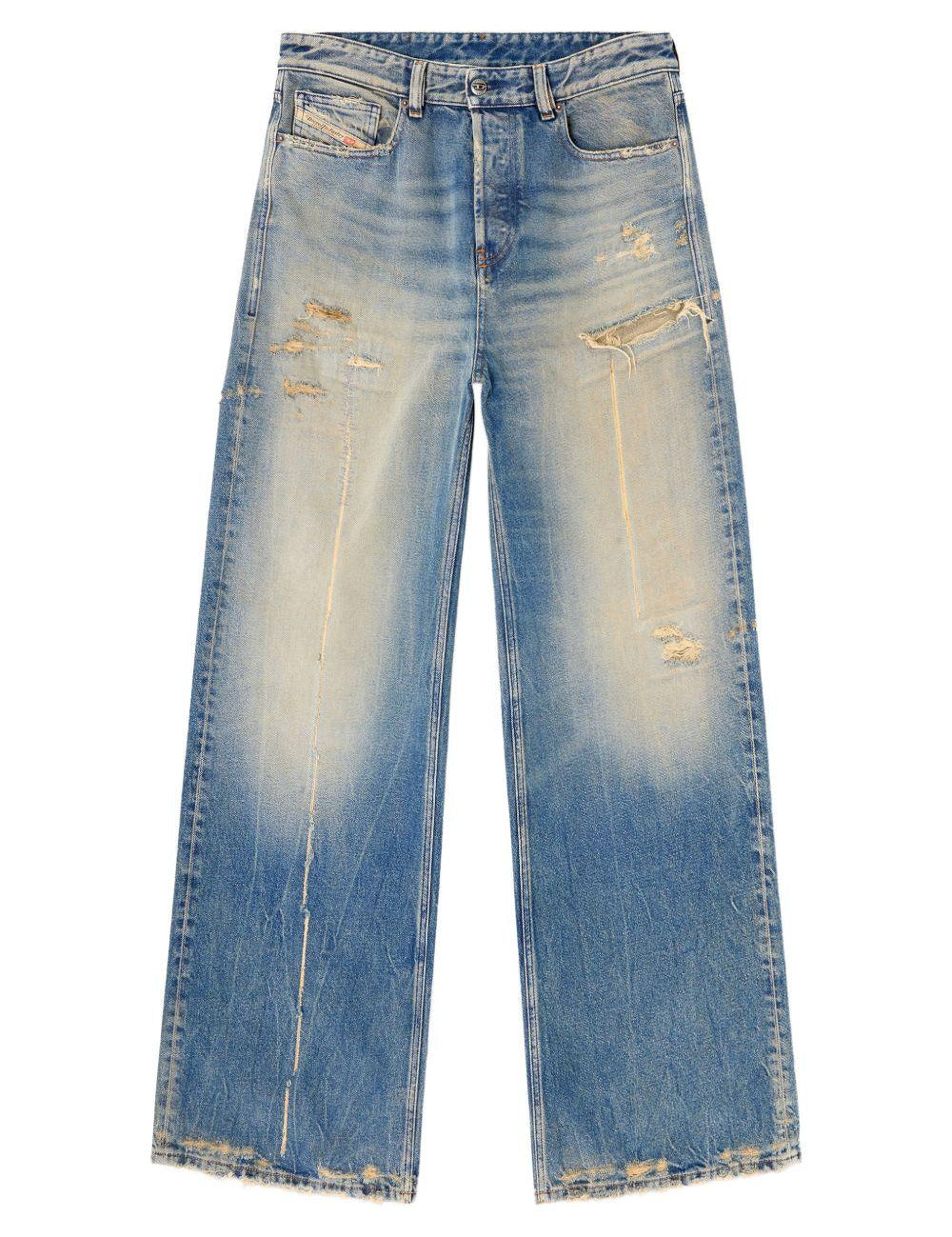 Jeans a gamba larga d-sire 1996 in blu Diesel - donna 