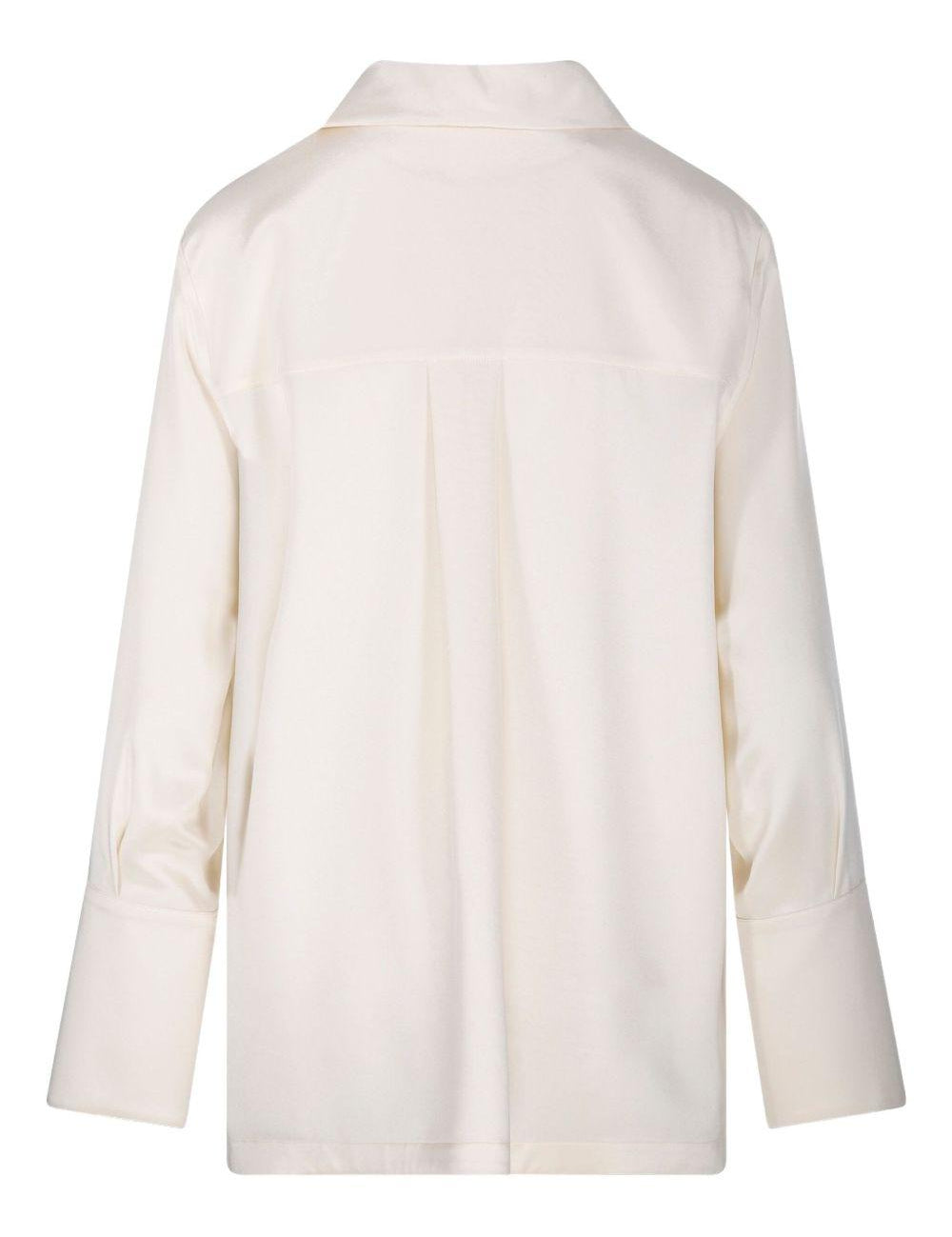 Blusa con scollo a V  dover in avorio Maxmara - donna 