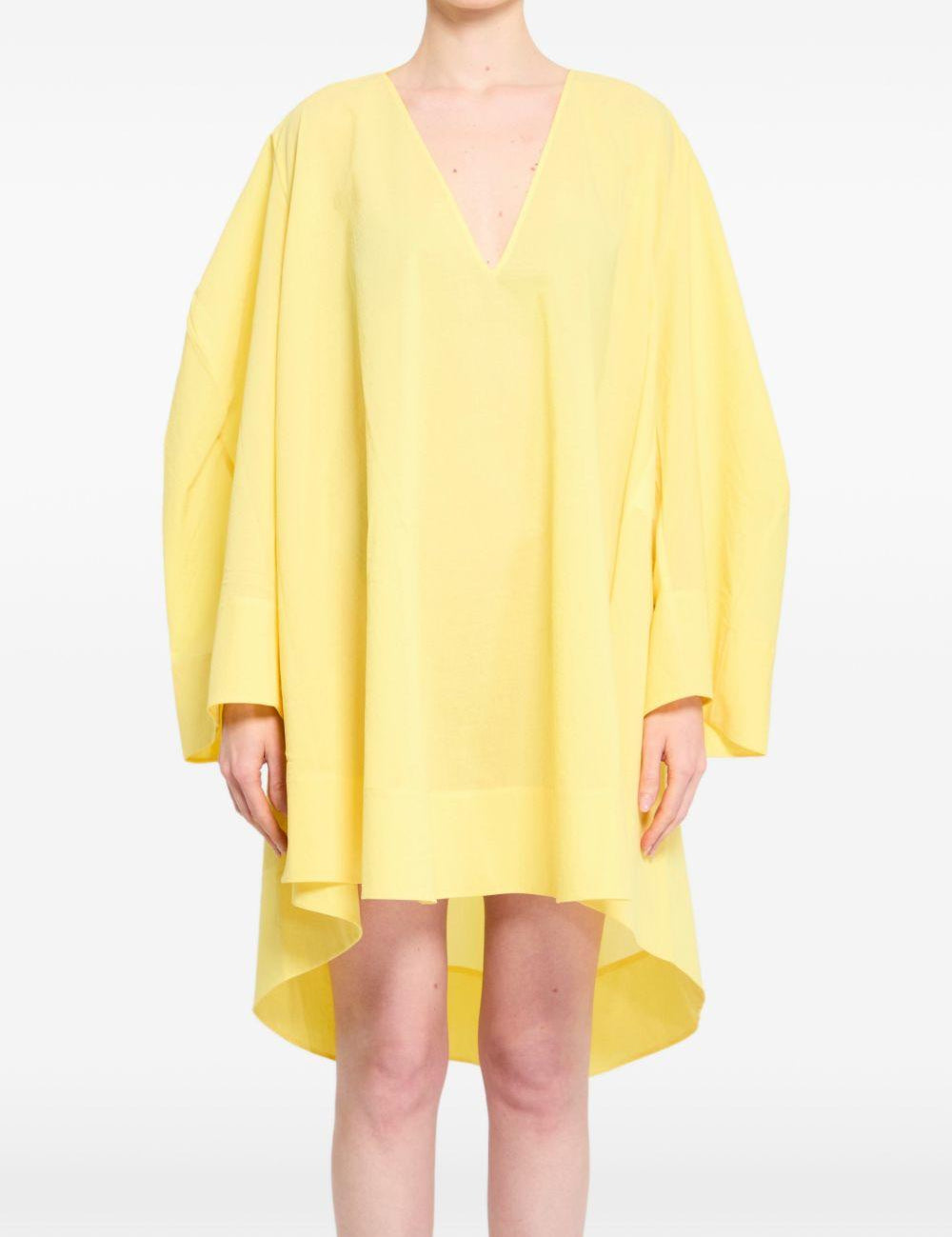 Abito con scollo a V la robe paysan in giallo Jacquemus - donna 