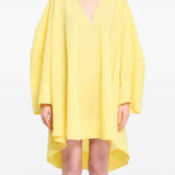 Abito con scollo a V la robe paysan in giallo Jacquemus - donna 