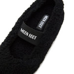 Ballerine in shearling in nero Moon boot  - donna 