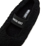 Ballerine in shearling in nero Moon boot  - donna 