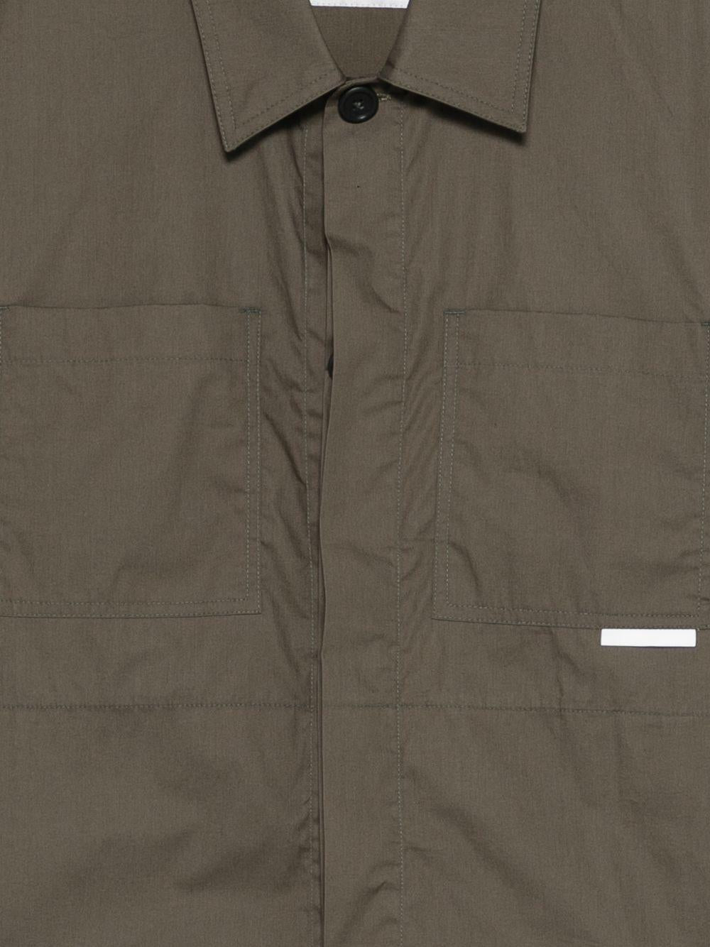 Giacca-camicia Replicated in verde Gr10k replicated - uomo 
