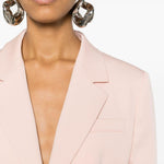 Blazer monopetto in rosa - donna 