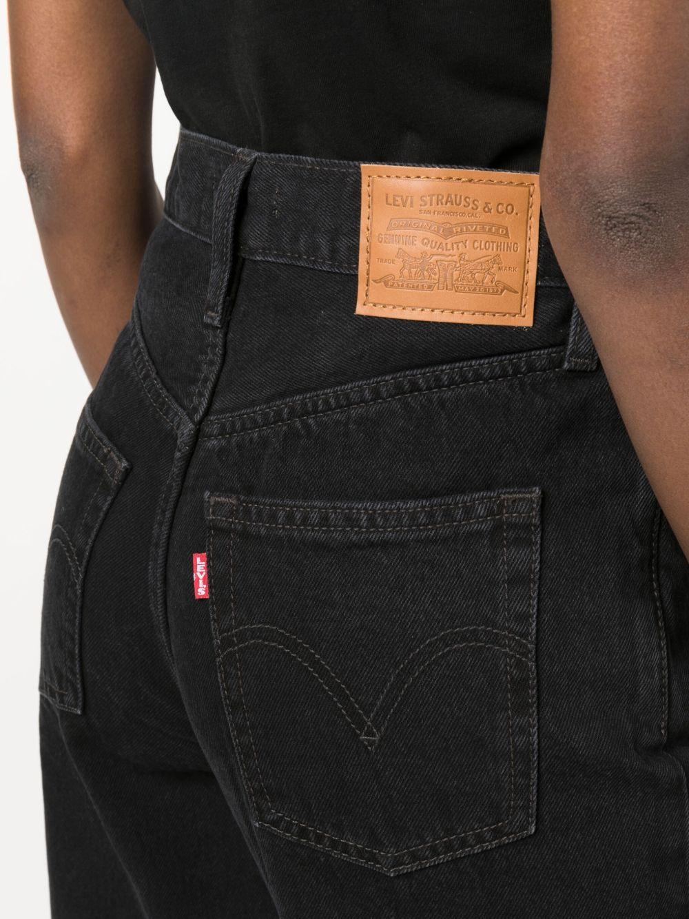 Jeans a gamba ampia in nero Levi's - donna 