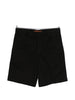 Zegna Men's Flat-Front Shorts in Black