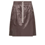 Shorts kilt al ginocchio in marrone Rick Owens x Moncler - unisex<BR/> 