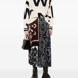Maglione girocollo a maniche lunghe  in beige Maxmara weekend - donna 