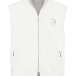 Gilet reversibile in biancoBrunello cucinelli - uomo 