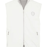 Gilet reversibile in biancoBrunello cucinelli - uomo 