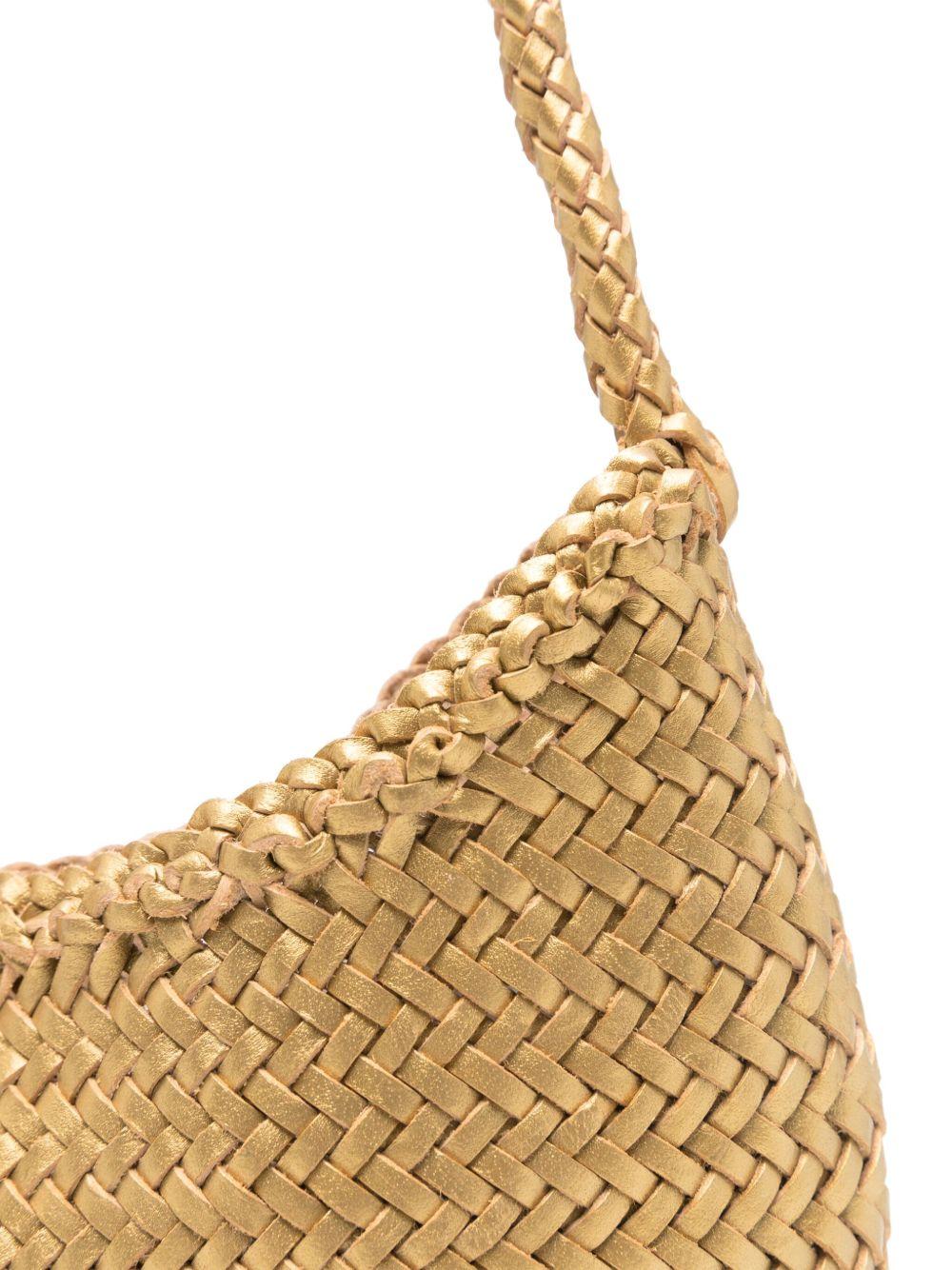 BORSA A SPALLA NOVA LUNA IN DORATO DRAGON DIFFUSION - DONNA 