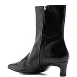 Stivaletti ambar pelle in nero 